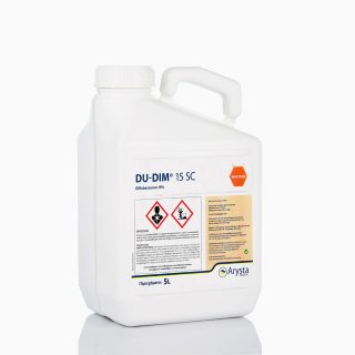 DU-DIM-5L Παρασιτοκτόνο (Diflubenzuron 15%) υγειονομικής σημασίας που δρα ως ρυθμιστής ανάπτυξης για την καταπολέμηση προνυμφών ιπτάμενων εντόμων (μυγών και κουνουπιών).